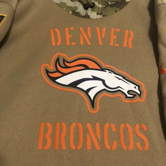 NWT Nike NFL Denver Broncos Salute To Service Hoodie Sz Small - Picture 2 of 9